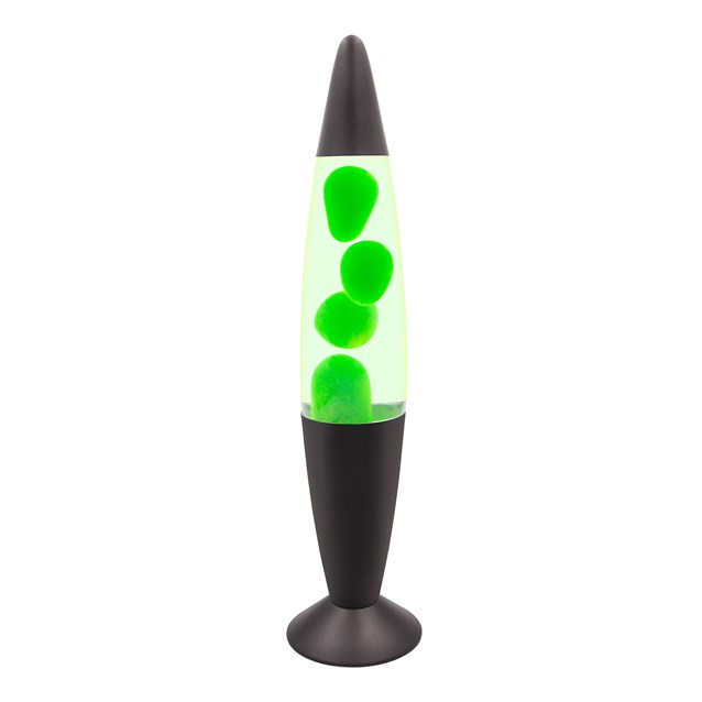 16" Lava Lamp-Green wax & Black base 16" Lava Lamp-Green wax & Black base