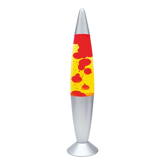 16" Lava Lamp-Yellow Liquid & Red Wax 16" Lava Lamp-Yellow Liquid & Red Wax