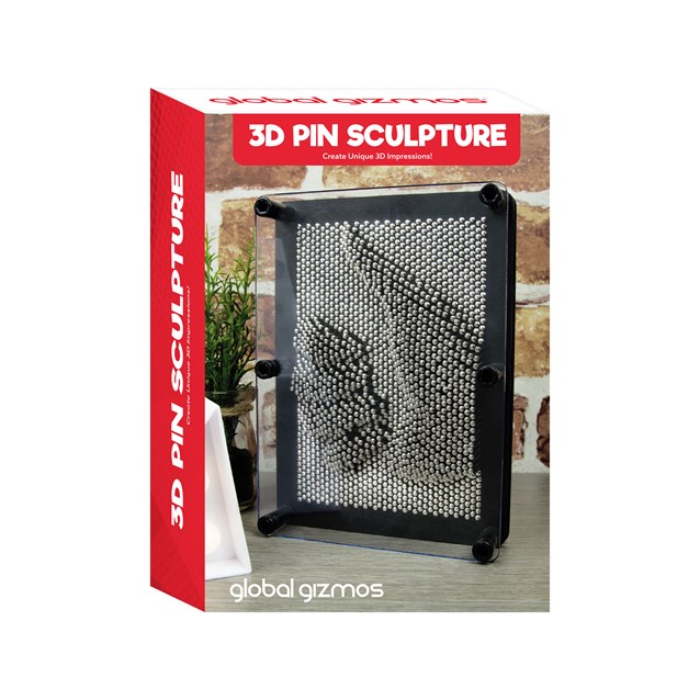 Pin Art Gadget - 7x5" Metal Pin Art Gadget - 7x5" Metal