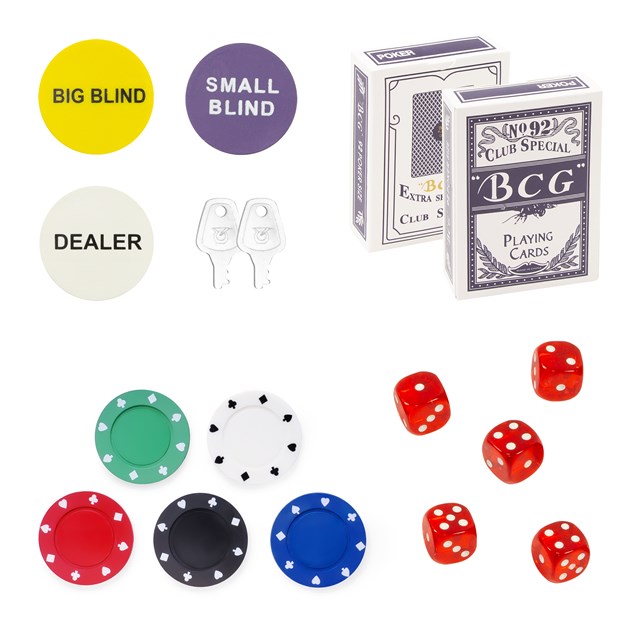 400PC Poker Set In Aluminium Case - 4g Chips 400PC Poker Set In Aluminium Case - 4g Chips