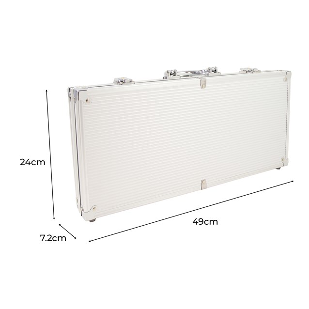 400PC Poker Set In Aluminium Case - 4g Chips 400PC Poker Set In Aluminium Case - 4g Chips