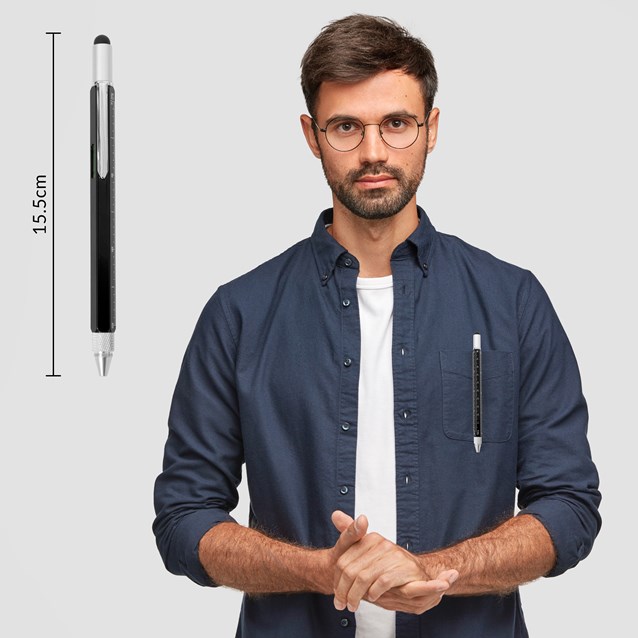 Pack of 2 - 6 in 1 Tool Pen with Refills Pack of 2 - 6 in 1 Tool Pen with Refills