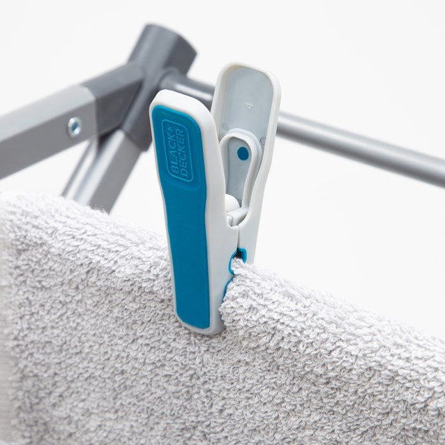 B+D 20pk Pegs - Aqua & Moon Grey B+D 20pk Pegs - Aqua & Moon Grey