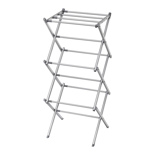 B+D Extendable Compact Airer Grey