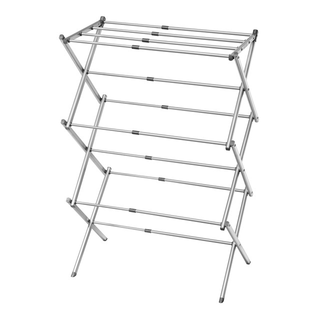 B+D Extendable Compact Airer Grey B+D Extendable Compact Airer Grey