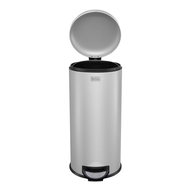B+D 30L Dome Lid Pedal Bin - Grey B+D 30L Dome Lid Pedal Bin - Grey