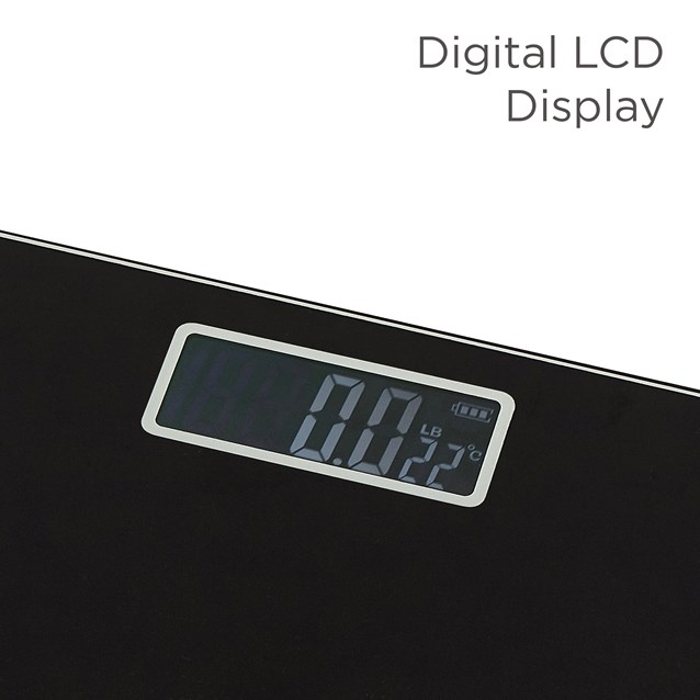 B+D Bathroom Scales Black B+D Bathroom Scales Black