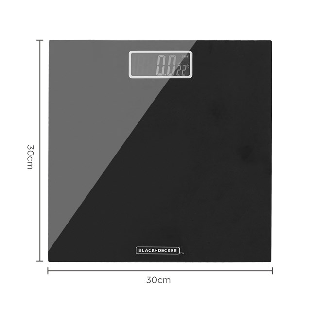 B+D Bathroom Scales Black B+D Bathroom Scales Black
