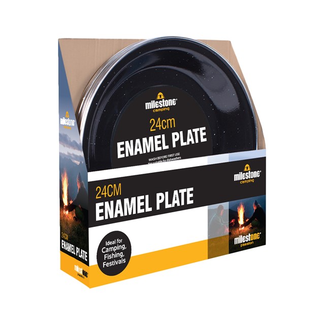 24cm Enamel Plate 24cm Enamel Plate