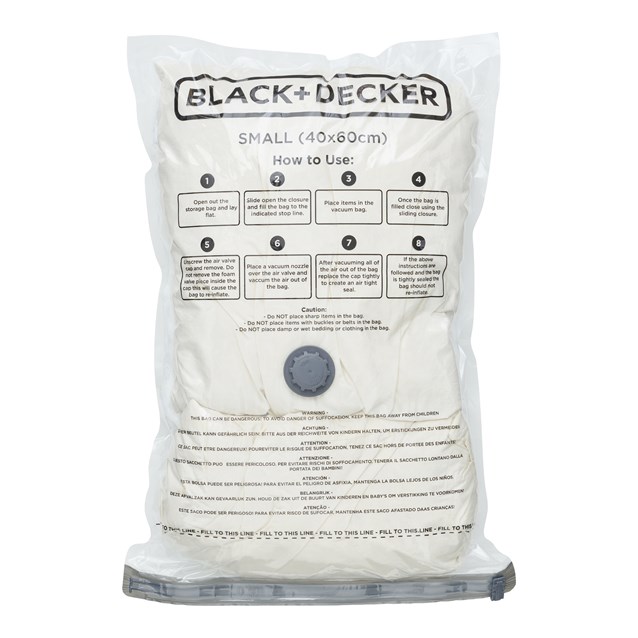 B+D Vacuum Bag 3pk Small B+D Vacuum Bag 3pk Small