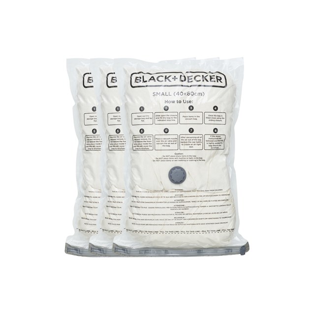 B+D Vacuum Bag 3pk Small B+D Vacuum Bag 3pk Small