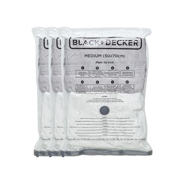 B+D Vacuum Bag 3pk Medium B+D Vacuum Bag 3pk Medium