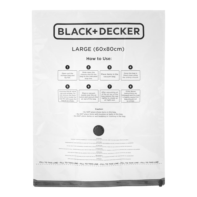 B+D Vacuum Bag 3pk Large B+D Vacuum Bag 3pk Large