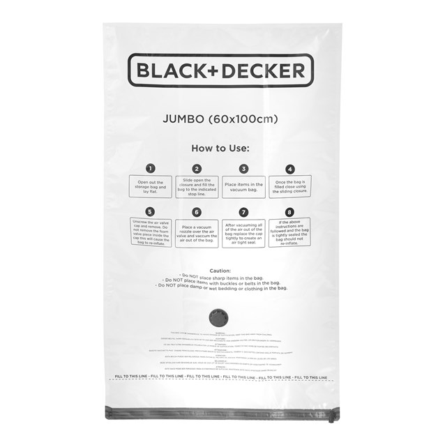 B+D Vacuum Bag 3pk Extra Large B+D Vacuum Bag 3pk Extra Large