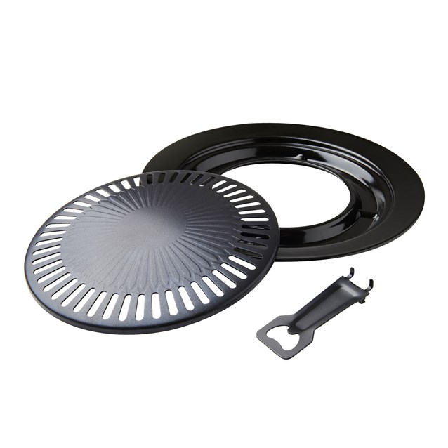 Non-Stick Grill Plate - Portable & Electric Stoves Non-Stick Grill Plate - Portable & Electric Stoves