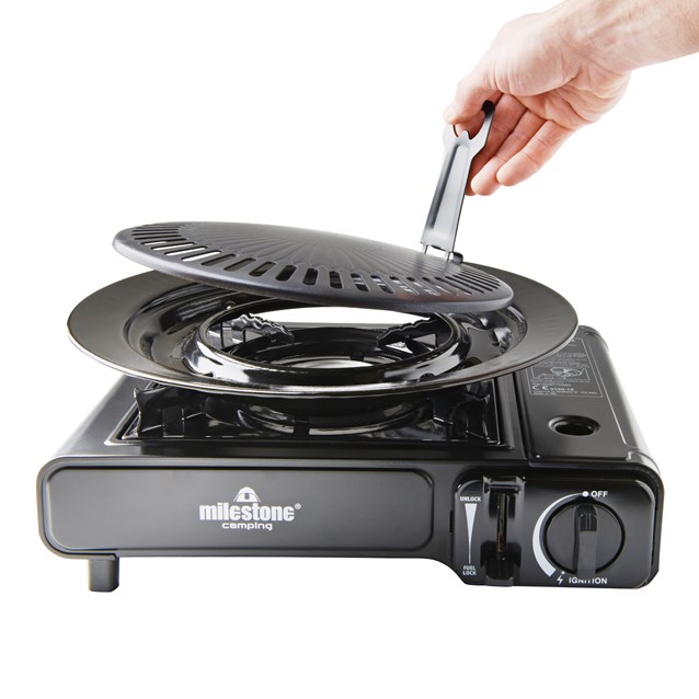 Non-Stick Grill Plate - Portable & Electric Stoves Non-Stick Grill Plate - Portable & Electric Stoves