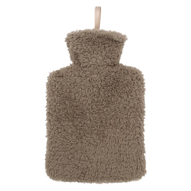 2L Taupe Teddy Fur Hot Water Bottle 2L Taupe Teddy Fur Hot Water Bottle