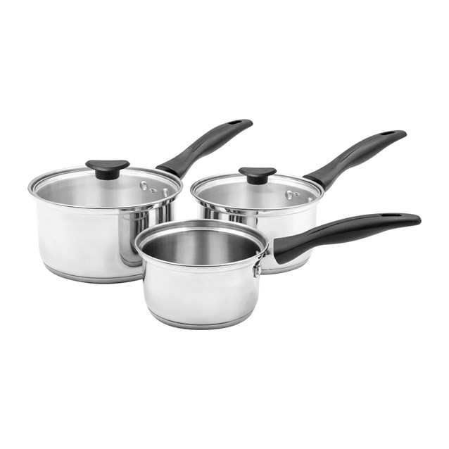 Blackmoor Stainless Steel 5pc Saucepan Set Blackmoor Stainless Steel 5pc Saucepan Set