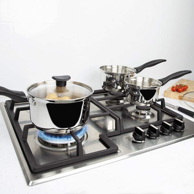 Blackmoor Stainless Steel 5pc Saucepan Set Blackmoor Stainless Steel 5pc Saucepan Set
