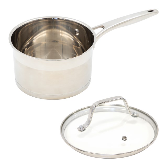 Blackmoor 18cm Stainless Steel Saucepan