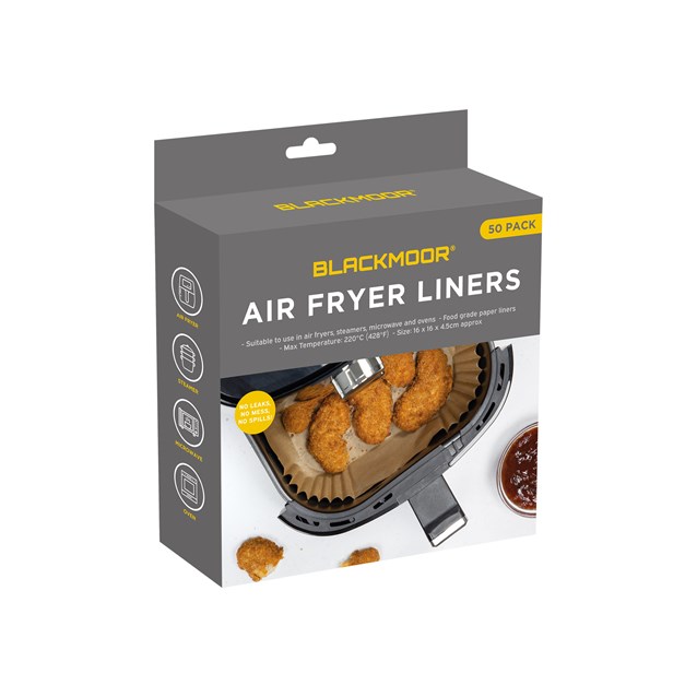 Blackmoor 50pcs Paper Air fryer liners Blackmoor 50pcs Paper Air fryer liners