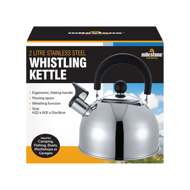 2L Stainless Steel Whistling Kettle 2L Stainless Steel Whistling Kettle