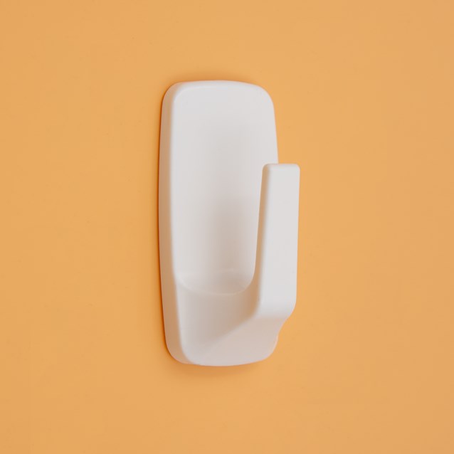 Removable Adhesive Rectangle Hook - Large - 1pc Removable Adhesive Rectangle Hook - Large - 1pc
