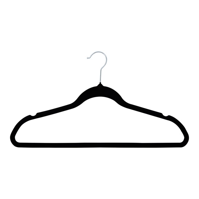 Velvet flocking hangers, Set of 20 Velvet flocking hangers, Set of 20