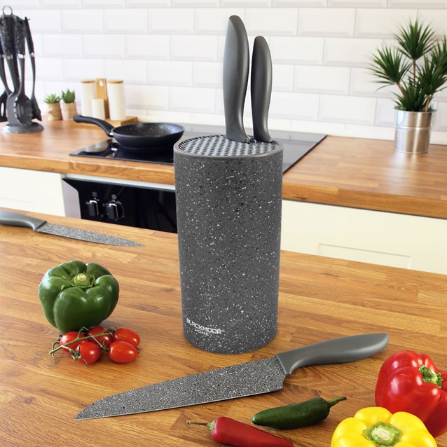Blackmoor Orb Knife Block - Grey Blackmoor Orb Knife Block - Grey