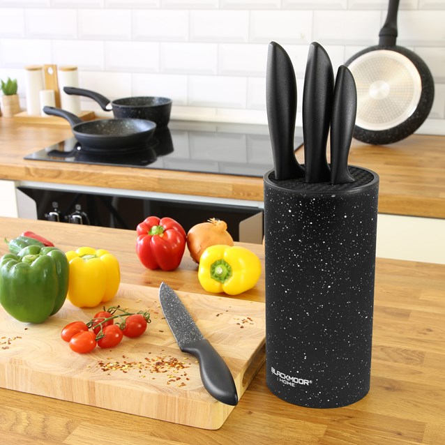 Blackmoor Orb Knife Block - Black Blackmoor Orb Knife Block - Black