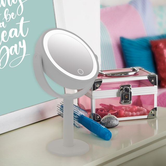 LED Vanity Mirror - Grey LED Vanity Mirror - Grey