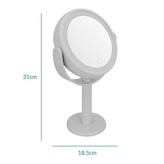 LED Vanity Mirror - Grey LED Vanity Mirror - Grey