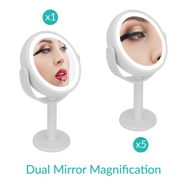 LED Vanity Mirror - Grey LED Vanity Mirror - Grey