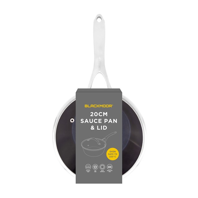 Blackmoor Blue Pro 5 20cm Sauce Pan Blackmoor Blue Pro 5 20cm Sauce Pan