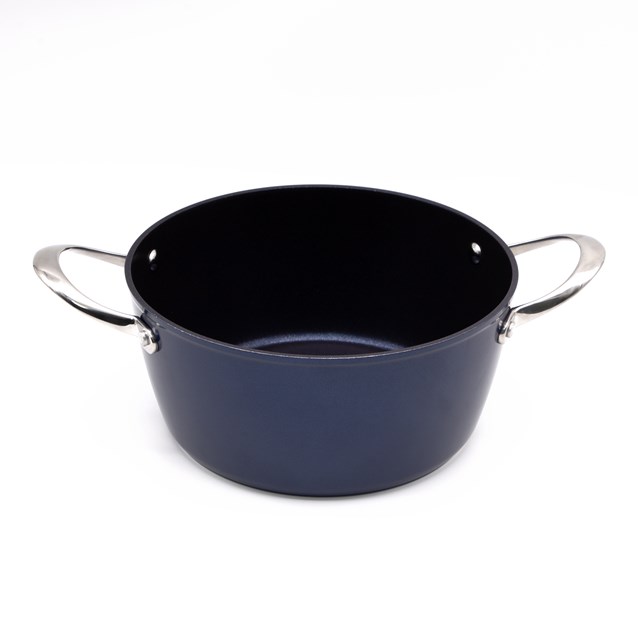 Blackmoor Blue Pro 5 24cm Casserole Pot Blackmoor Blue Pro 5 24cm Casserole Pot