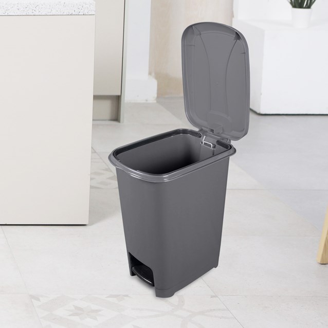 25 Litre Pedal Bin - Charcoal 25 Litre Pedal Bin - Charcoal