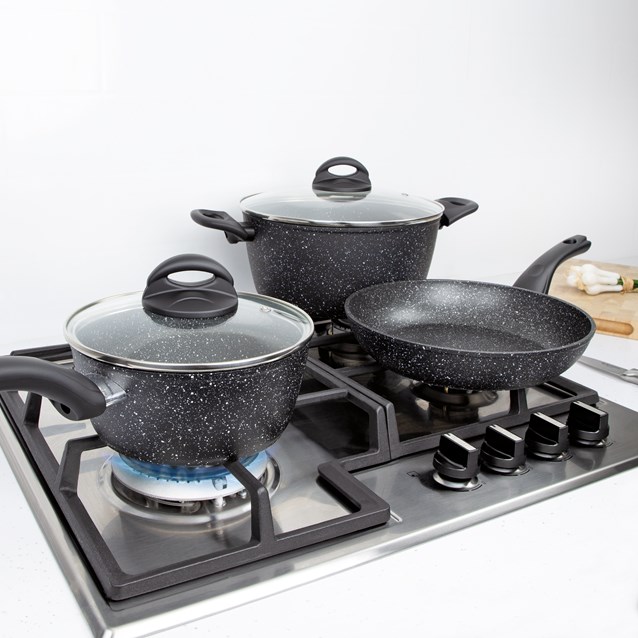 Blackmoor Home Pan Set-Hybrid Stone Non Stick