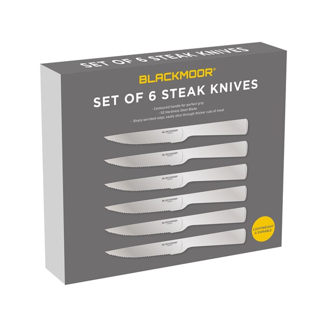 Blackmoor 6pk Steak Knives Blackmoor 6pk Steak Knives