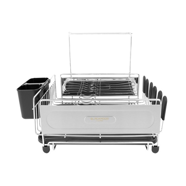 Blackmoor Deluxe Dish Drainer Black Blackmoor Deluxe Dish Drainer Black