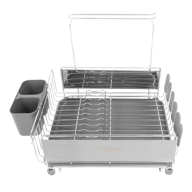 Blackmoor Deluxe Dish Drainer Grey Blackmoor Deluxe Dish Drainer Grey