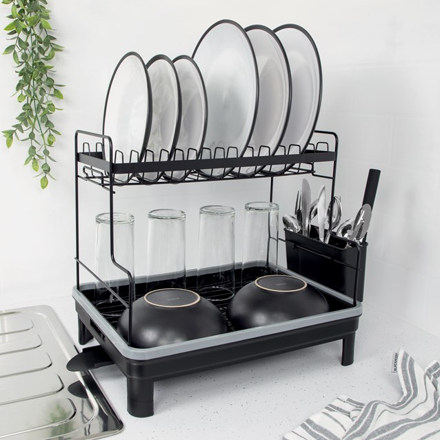 Blackmoor 2-Tier Dish Drainer Blackmoor 2-Tier Dish Drainer