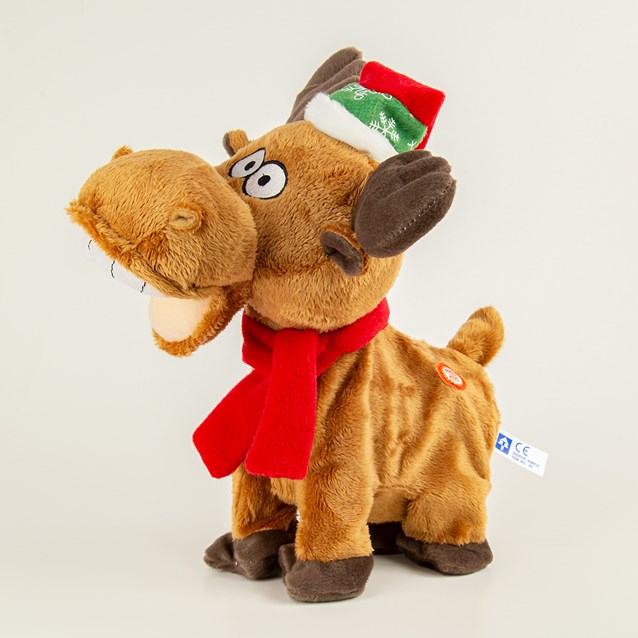 Spinning Xmas Reindeer With Music Spinning Xmas Reindeer With Music
