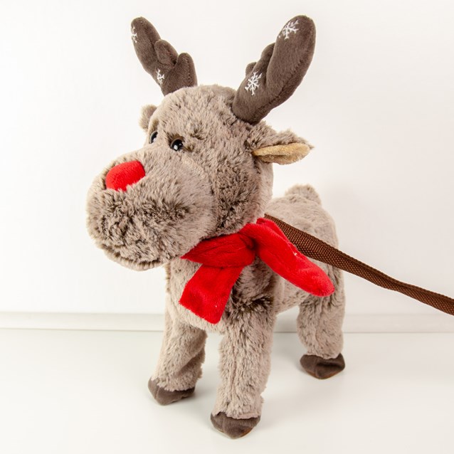 Walking Reindeer With Christmas Music Walking Reindeer With Christmas Music