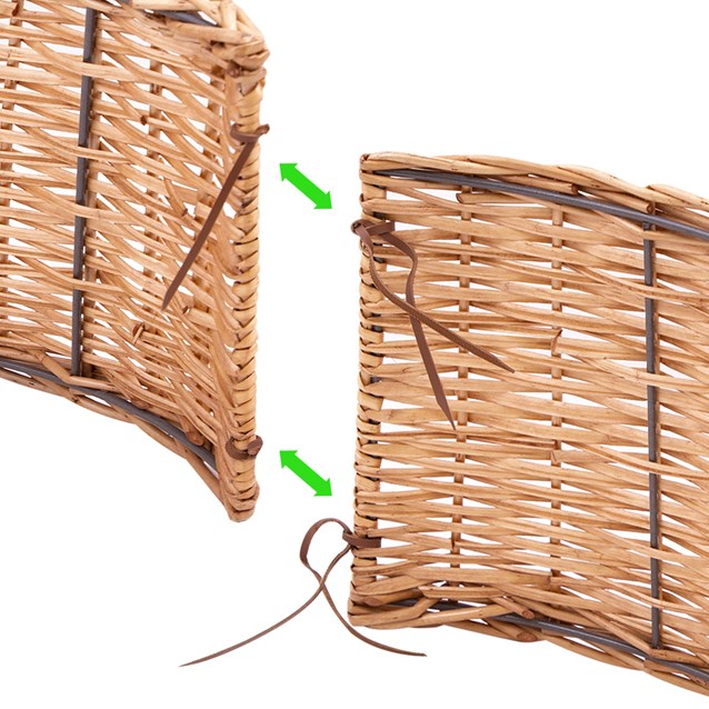 Full Willow Christmas Tree Skirt - Folding Full Willow Christmas Tree Skirt - Folding