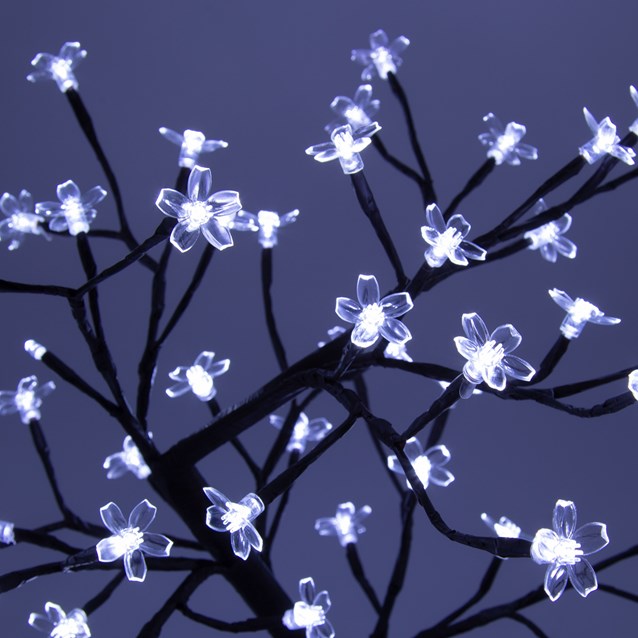 45CM 48 LED Blossom Tree - White 45CM 48 LED Blossom Tree - White