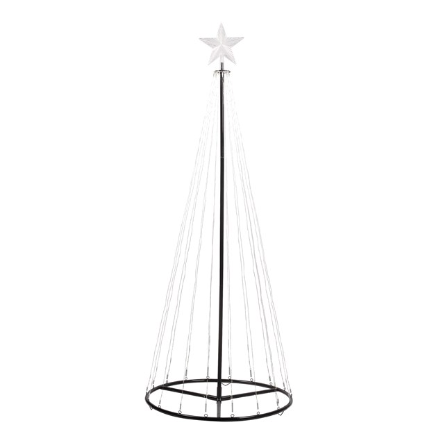 6FT 573 LED Outdoor Cone Tree - White 6FT 573 LED Outdoor Cone Tree - White