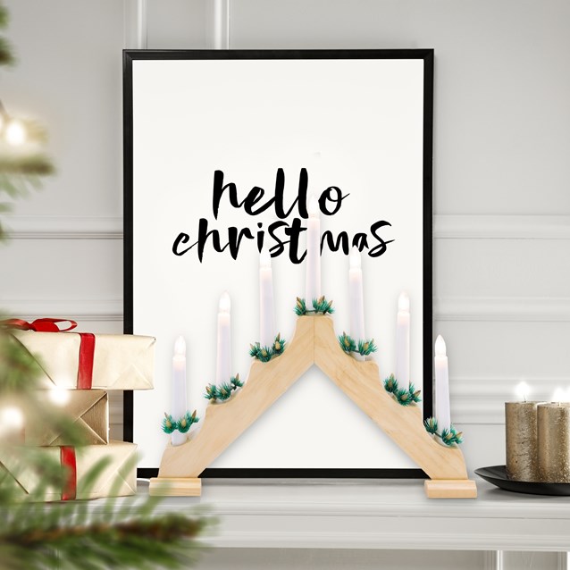 Pine Wooden Candle Bridge Pine Wooden Candle Bridge