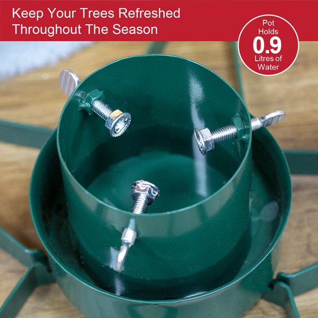 Star Christmas Tree Stand -Green Star Christmas Tree Stand -Green
