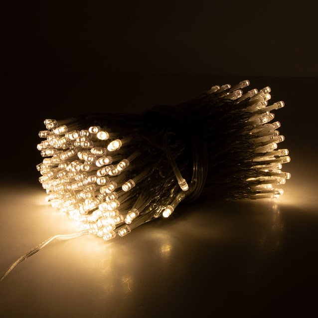 300 LED USB Timer String Light - Warm White 300 LED USB Timer String Light - Warm White