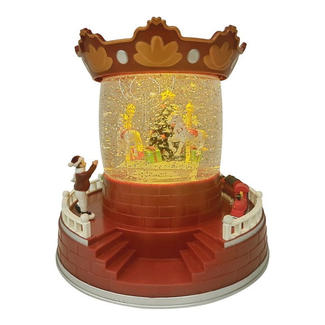 Carousel Snow Globe